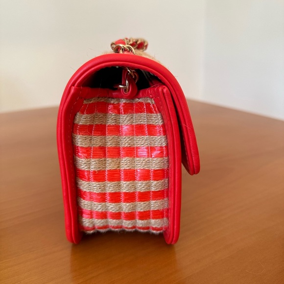 Chanel Raffia small flap - Picture 4 of 12